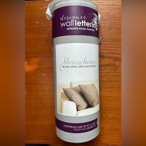 Designer Wall Lettering